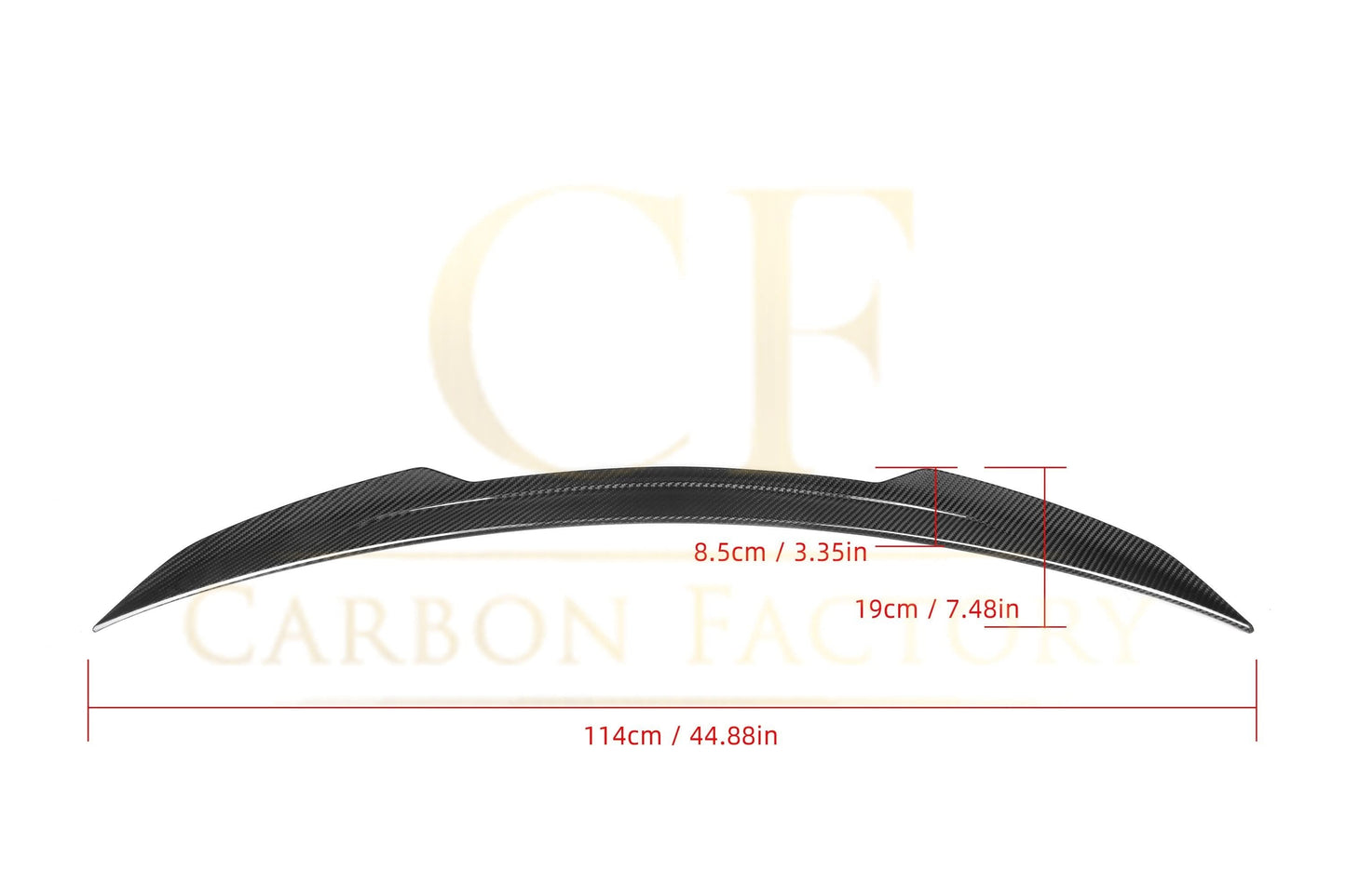 X Style Pre-Preg Carbon Fibre Boot Spoiler for Mercedes Benz W118 CLA 20-Present - Carbon Factory