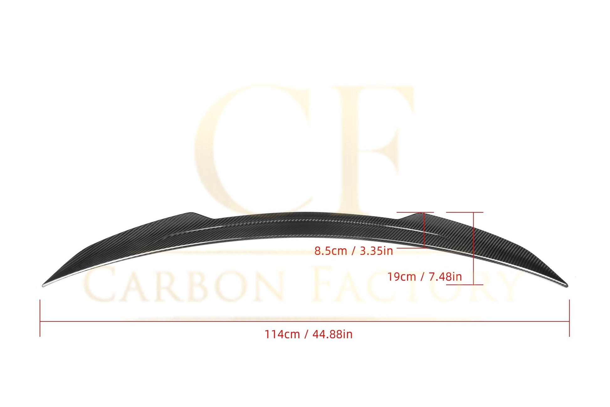 X Style Pre-Preg Carbon Fibre Boot Spoiler for Mercedes Benz W118 CLA 20-Present - Carbon Factory