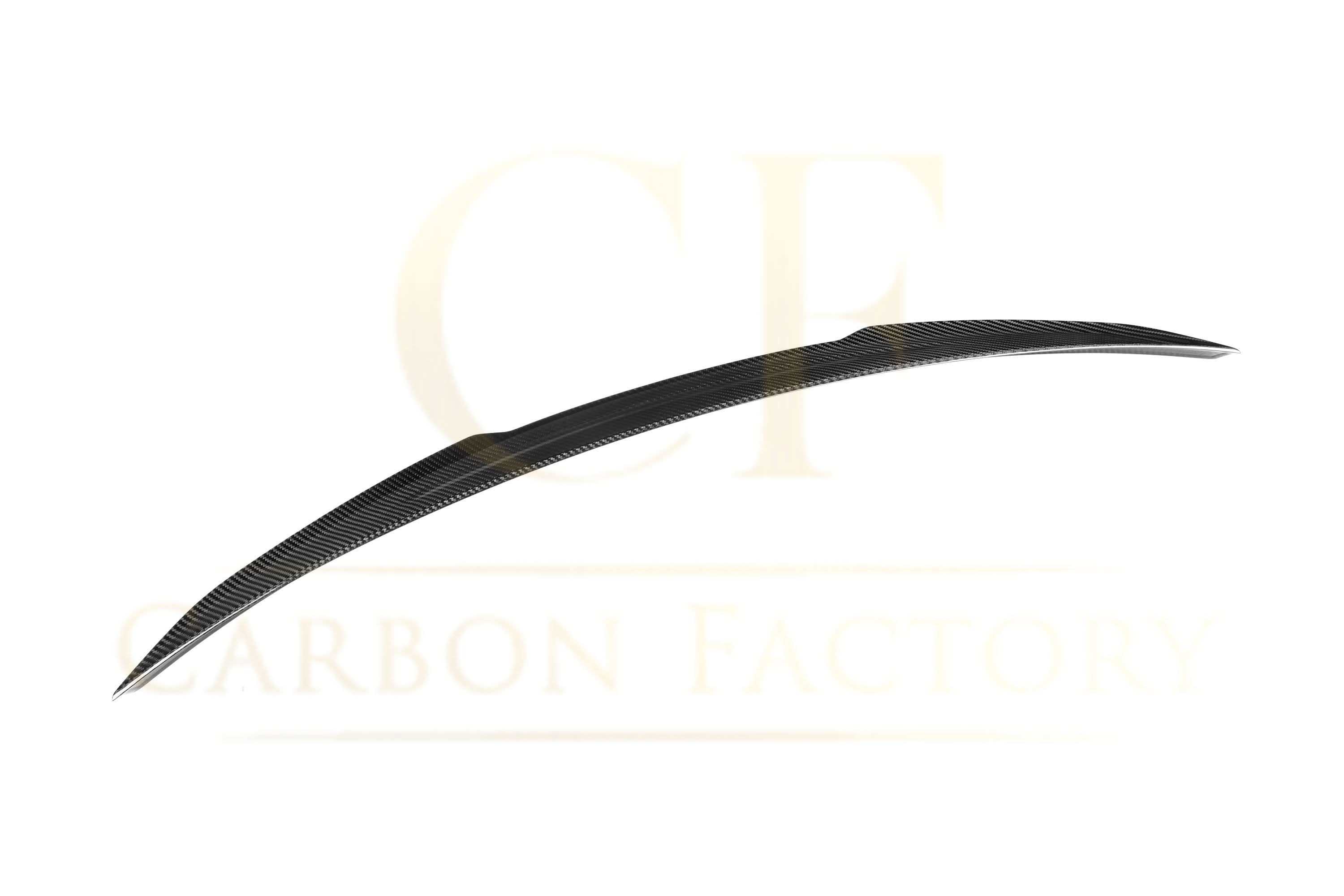 X Style Pre-Preg Carbon Fibre Boot Spoiler for Mercedes Benz W177 A Class Saloon 18-Present - Carbon Factory
