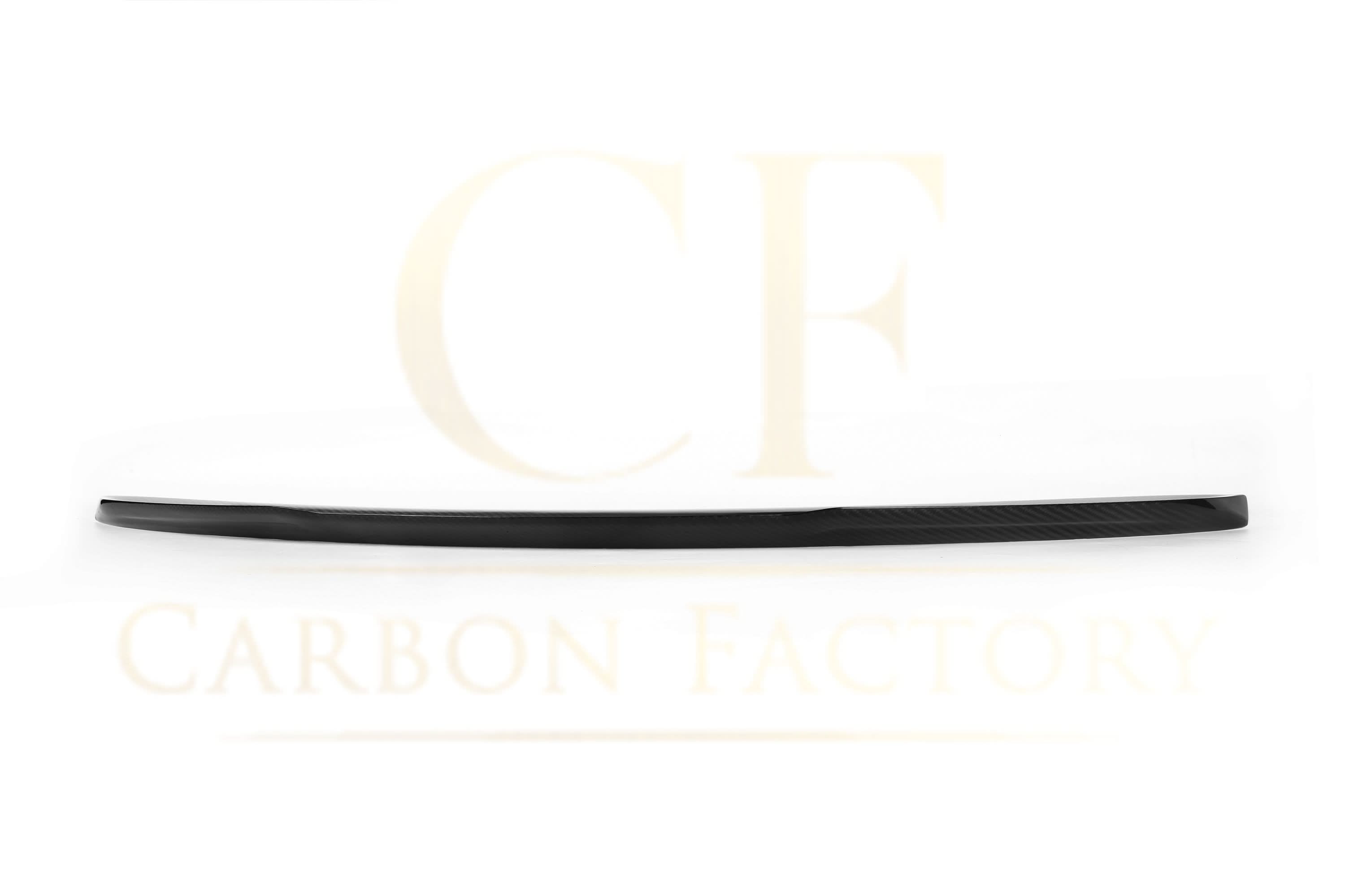 X Style Pre-Preg Carbon Fibre Boot Spoiler for Mercedes Benz W177 A Class Saloon 18-Present - Carbon Factory