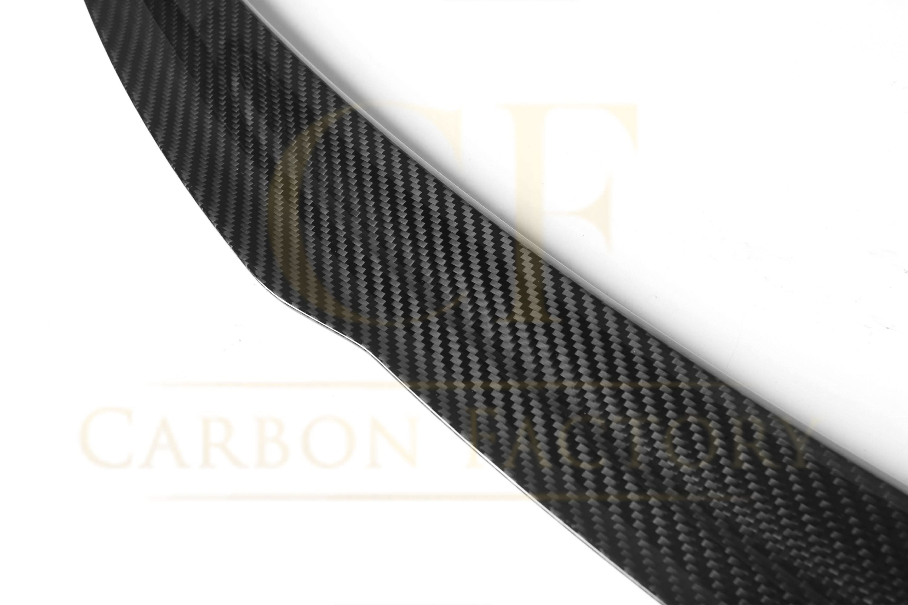 X Style Pre-Preg Carbon Fibre Boot Spoiler for Mercedes Benz W177 A Class Saloon 18-Present - Carbon Factory