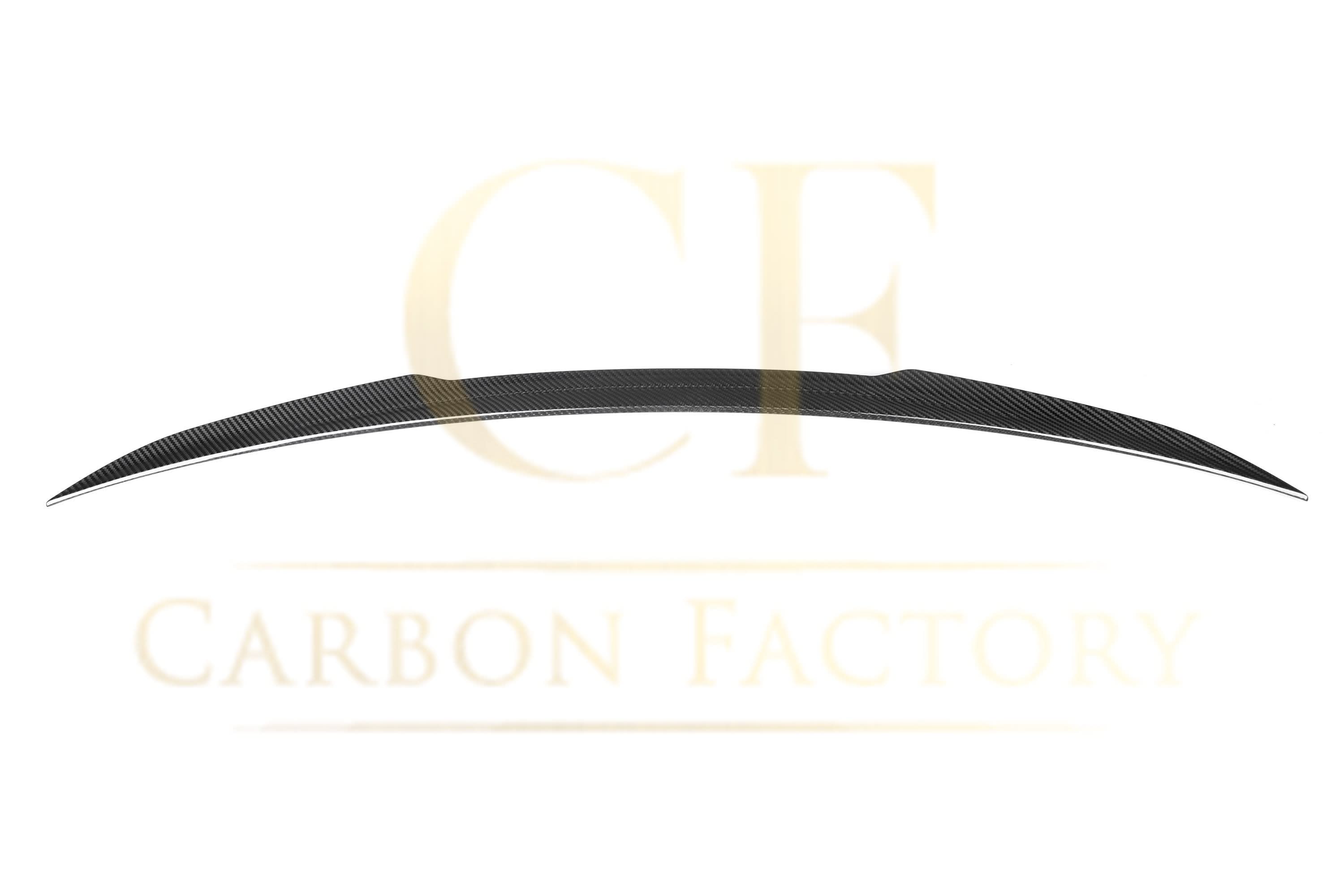 X Style Pre-Preg Carbon Fibre Boot Spoiler for Mercedes Benz W213 E Class Saloon 17-Present - Carbon Factory