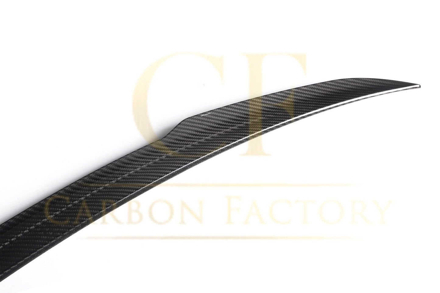 X Style Pre-Preg Carbon Fibre Boot Spoiler for Mercedes Benz W213 E Class Saloon 17-Present - Carbon Factory