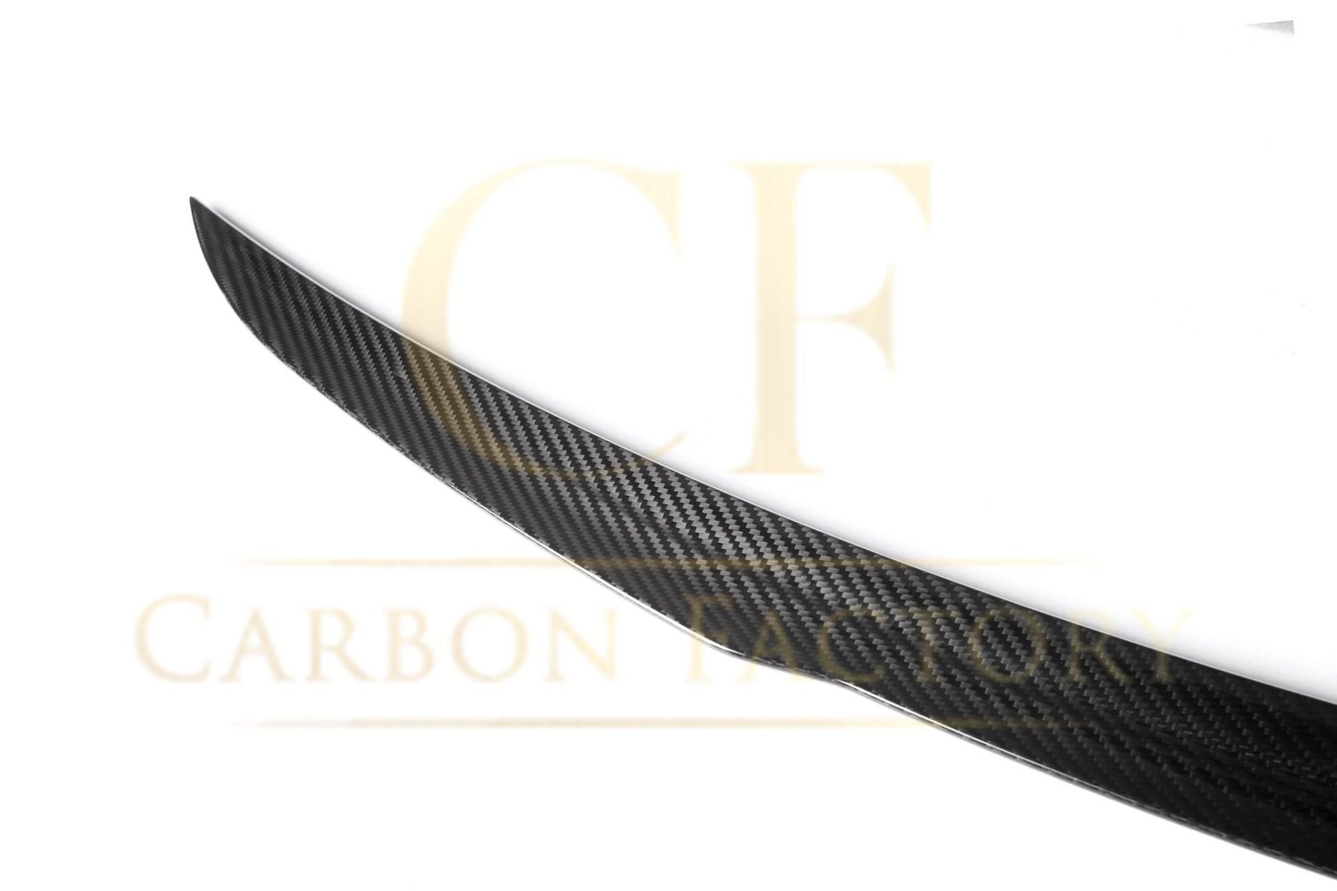 X Style Pre-Preg Carbon Fibre Boot Spoiler for Mercedes Benz W213 E Class Saloon 17-Present - Carbon Factory