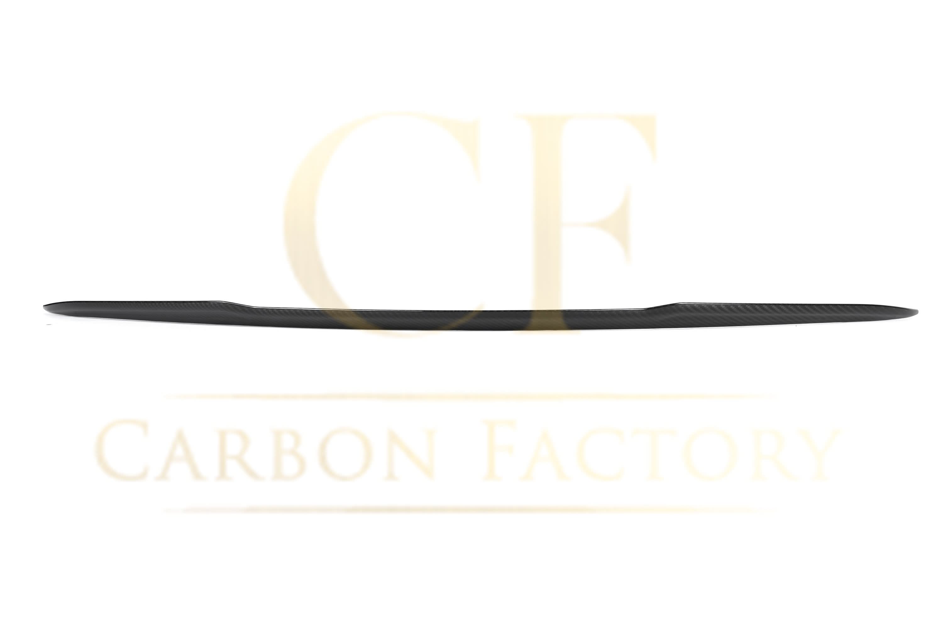 X Style Pre-Preg Carbon Fibre Boot Spoiler for Mercedes Benz W213 E Class Saloon 17-Present - Carbon Factory
