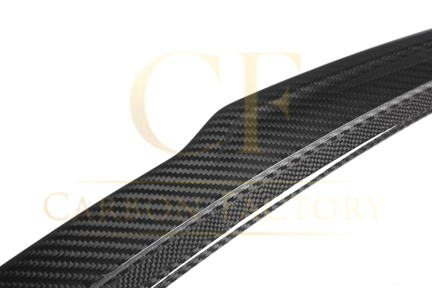 X Style Pre-Preg Carbon Fibre Boot Spoiler for Mercedes Benz W213 E Class Saloon 17-Present - Carbon Factory