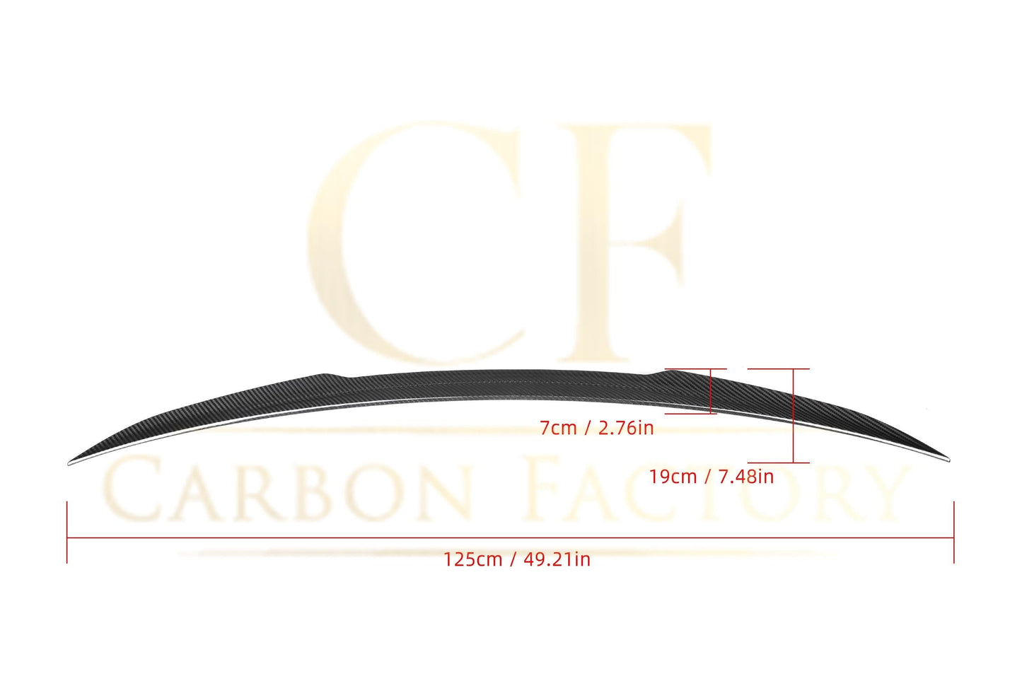 X Style Pre-Preg Carbon Fibre Boot Spoiler for Mercedes Benz W213 E Class Saloon 17-Present - Carbon Factory