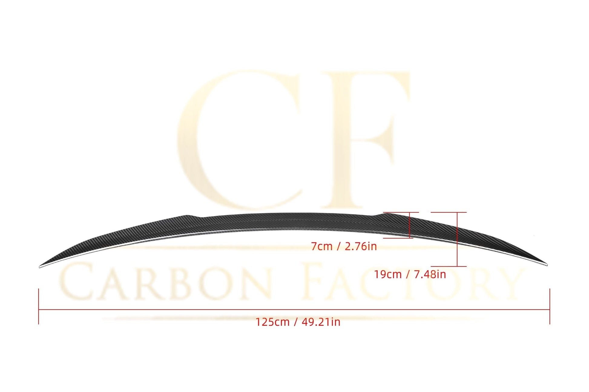 X Style Pre-Preg Carbon Fibre Boot Spoiler for Mercedes Benz W213 E Class Saloon 17-Present - Carbon Factory