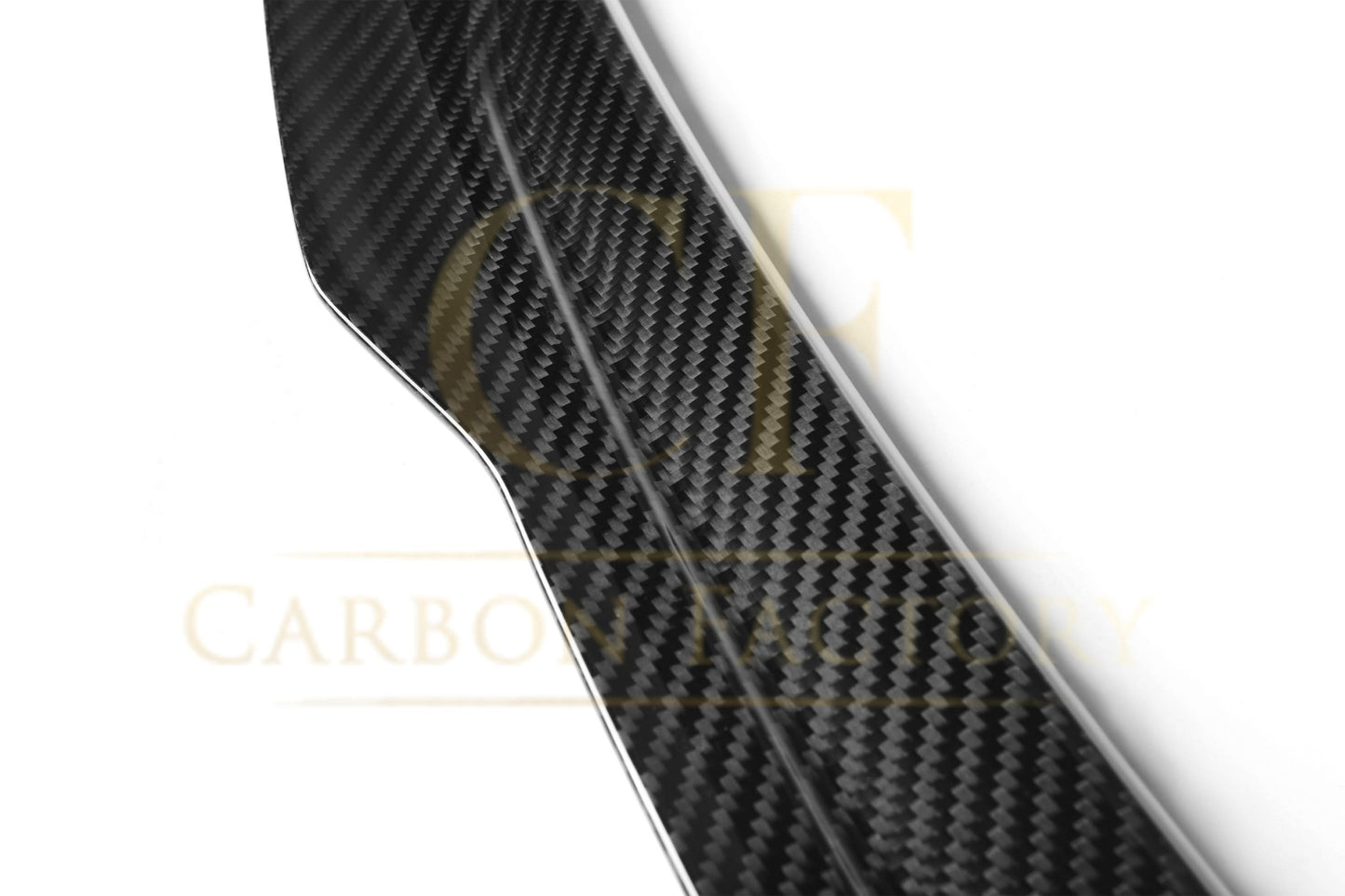 X Style Pre-Preg Carbon Fibre Boot Spoiler for Mercedes Benz W223 S Class Saloon 19-Present - Carbon Factory