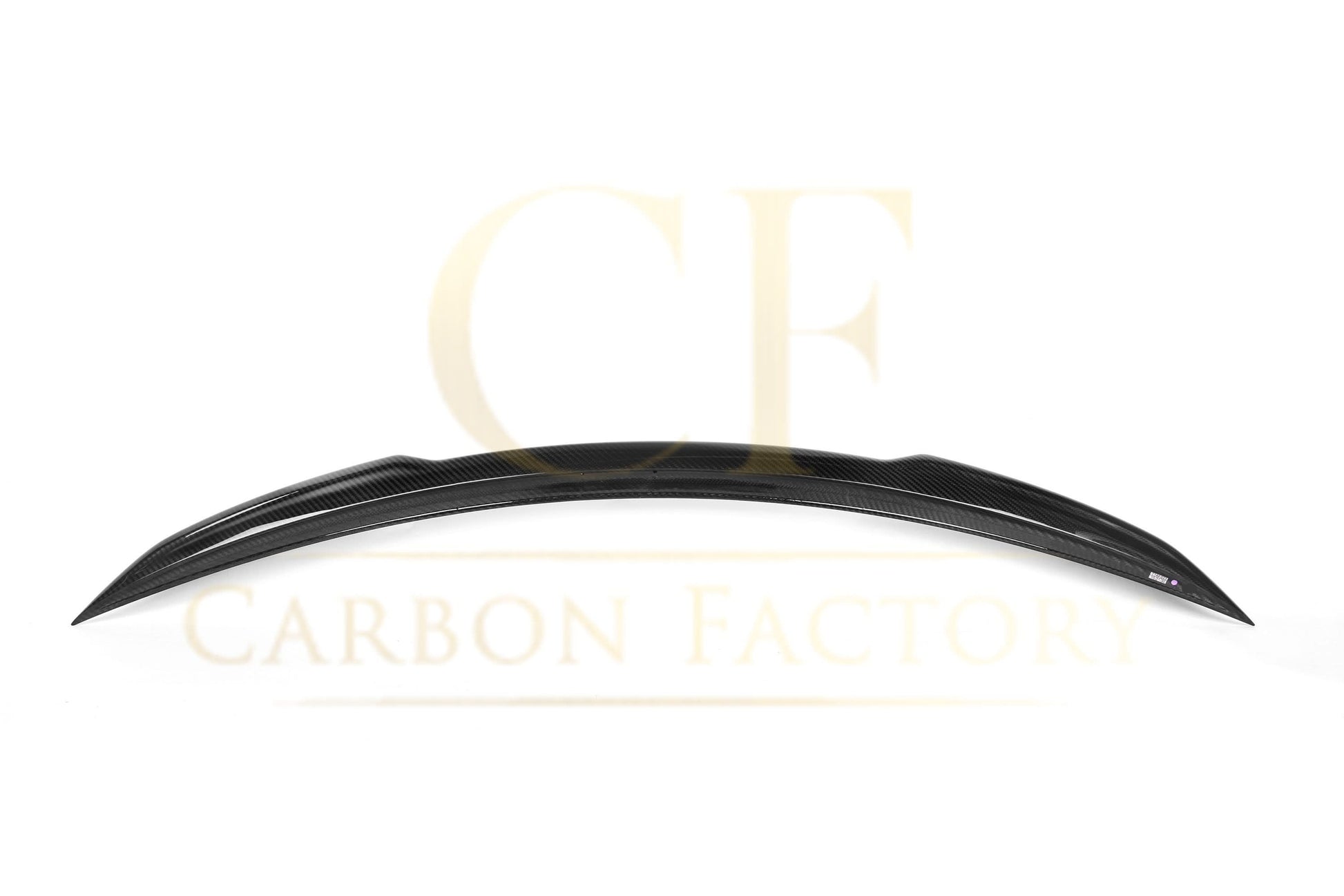 X Style Pre-Preg Carbon Fibre Boot Spoiler for Mercedes Benz W223 S Class Saloon 19-Present - Carbon Factory