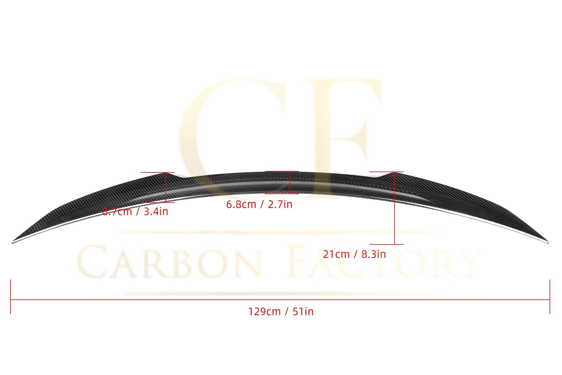 X Style Pre-Preg Carbon Fibre Boot Spoiler for Mercedes Benz W223 S Class Saloon 19-Present - Carbon Factory