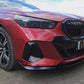MP Style Gloss Black Front Splitter 4 Pieces for BMW G60 5 Series 24-Present