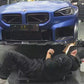 DS Style Pre-Preg Carbon Fibre Front Splitter for BMW G87 M2 23-Present