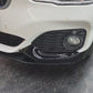 P Style Gloss Black Front Splitter for BMW F20 F21 1 Series LCI M Sport 15-19