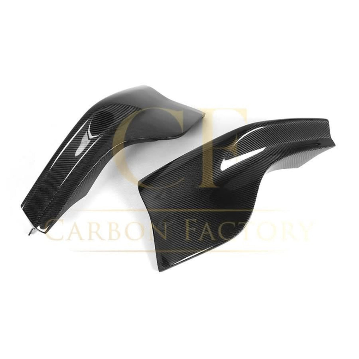 Carbon Fibre Front Bumper Covers for BMW E60 5 Series 03-10 - Carbon Factory