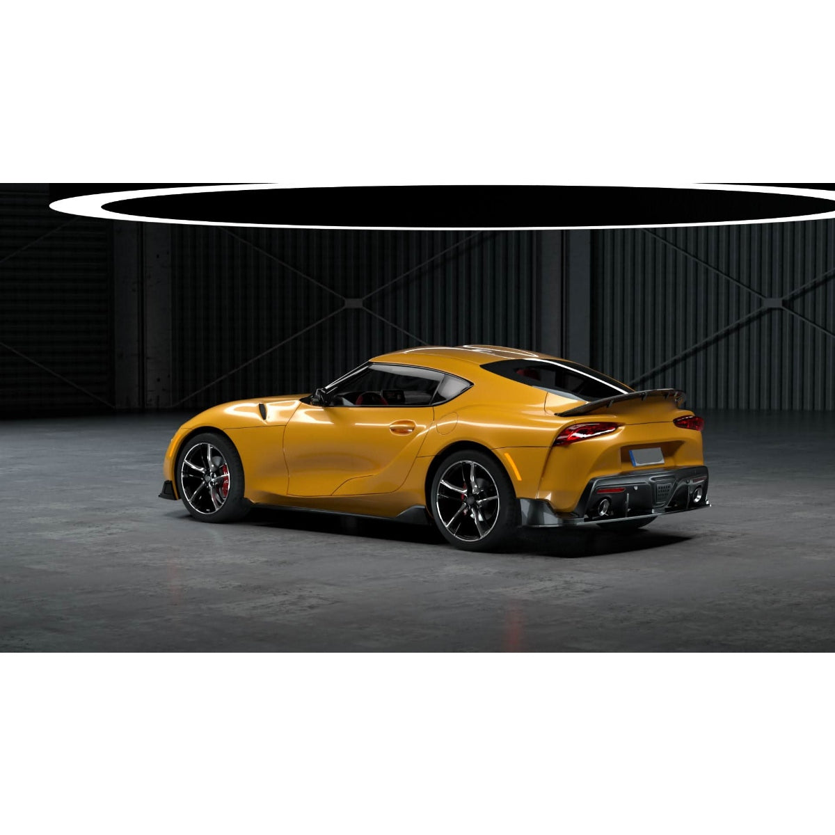 MZ Style Carbon Fibre Rear Diffuser for Toyota A90 Supra 19-Present - Carbon Factory
