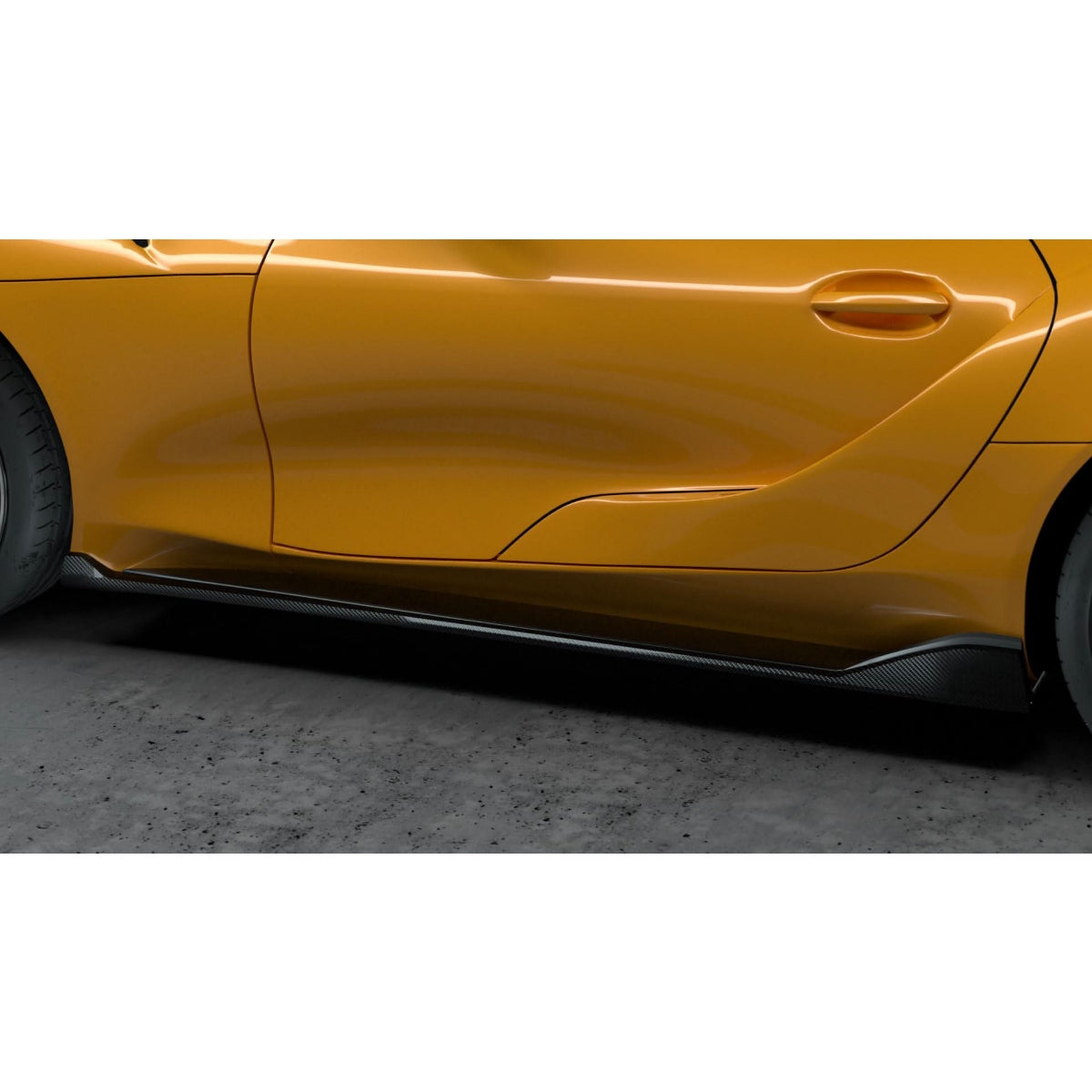 MZ Style Carbon Fibre Side Skirts for Toyota A90 Supra 19-Present - Carbon Factory