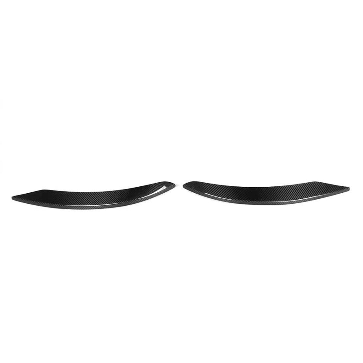 Carbon Fibre Front Side Grille Trims for Mercedes W117 CLA 13-19 - Carbon Factory