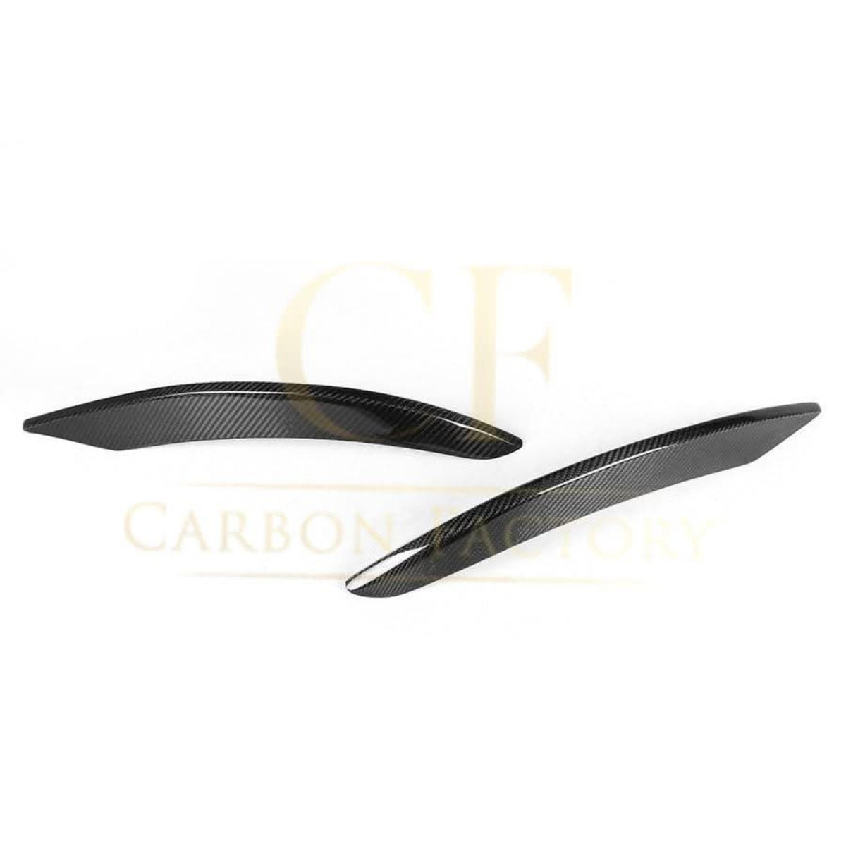 Carbon Fibre Front Side Grille Trims for Mercedes W117 CLA 13-19 - Carbon Factory