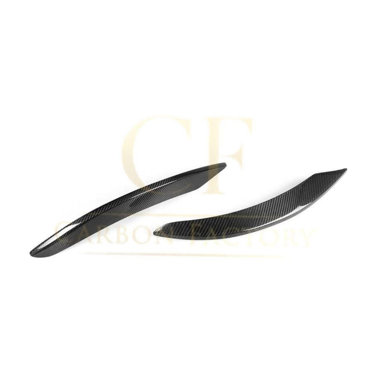 Carbon Fibre Front Side Grille Trims for Mercedes W117 CLA 13-19
