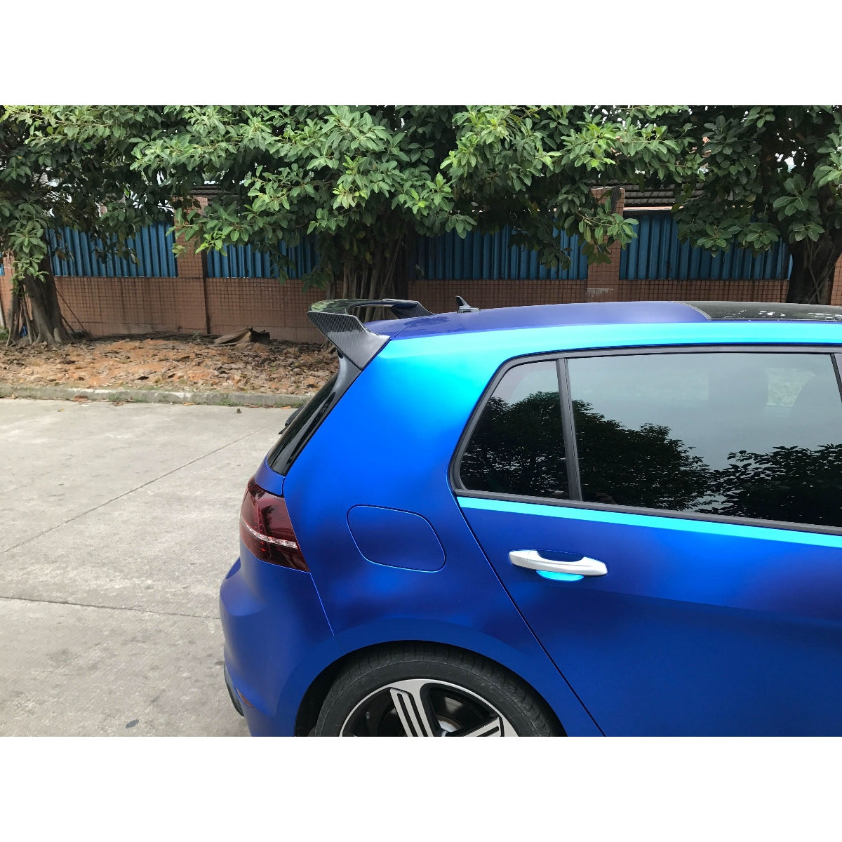 J Style Carbon Fibre Roof Spoiler for VW Golf MK7 14-20 - Carbon Factory