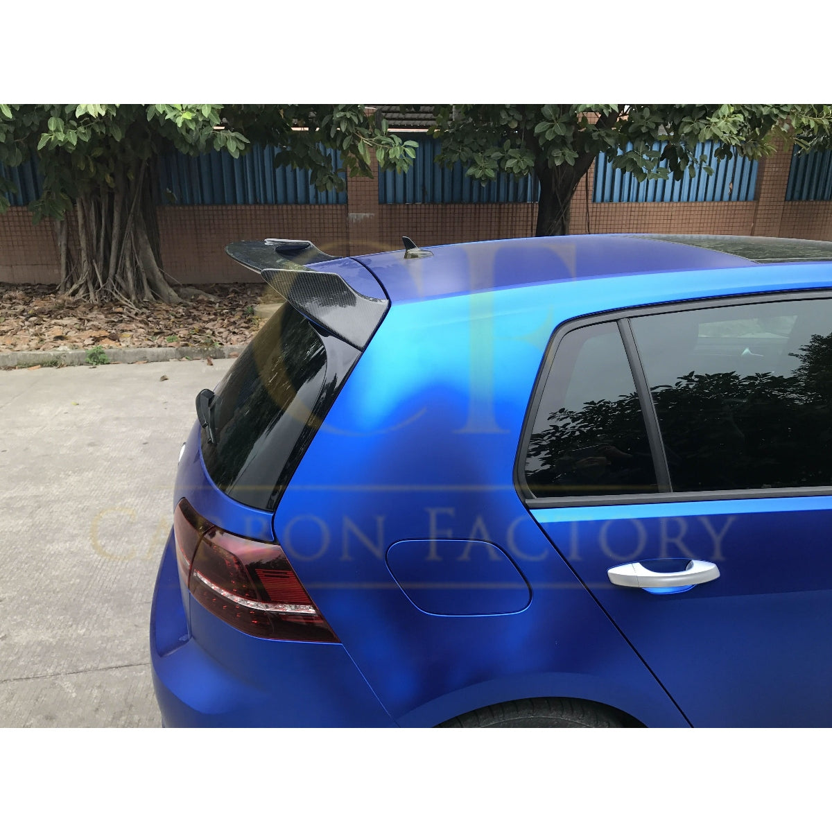 J Style Carbon Fibre Roof Spoiler for VW Golf MK7 14-20 - Carbon Factory