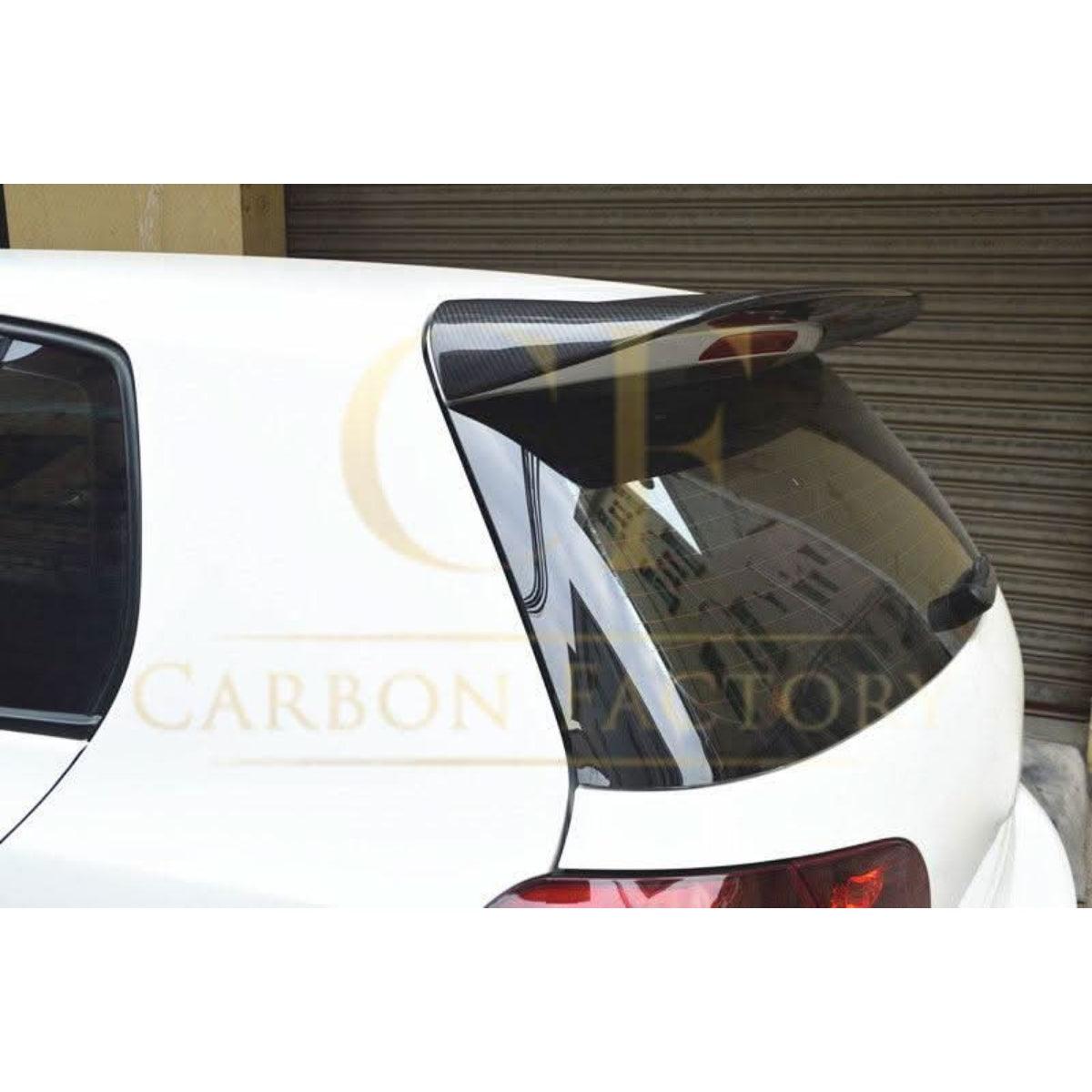 RZ Style Carbon Fibre Roof Spoiler for VW Golf MK6 08-13