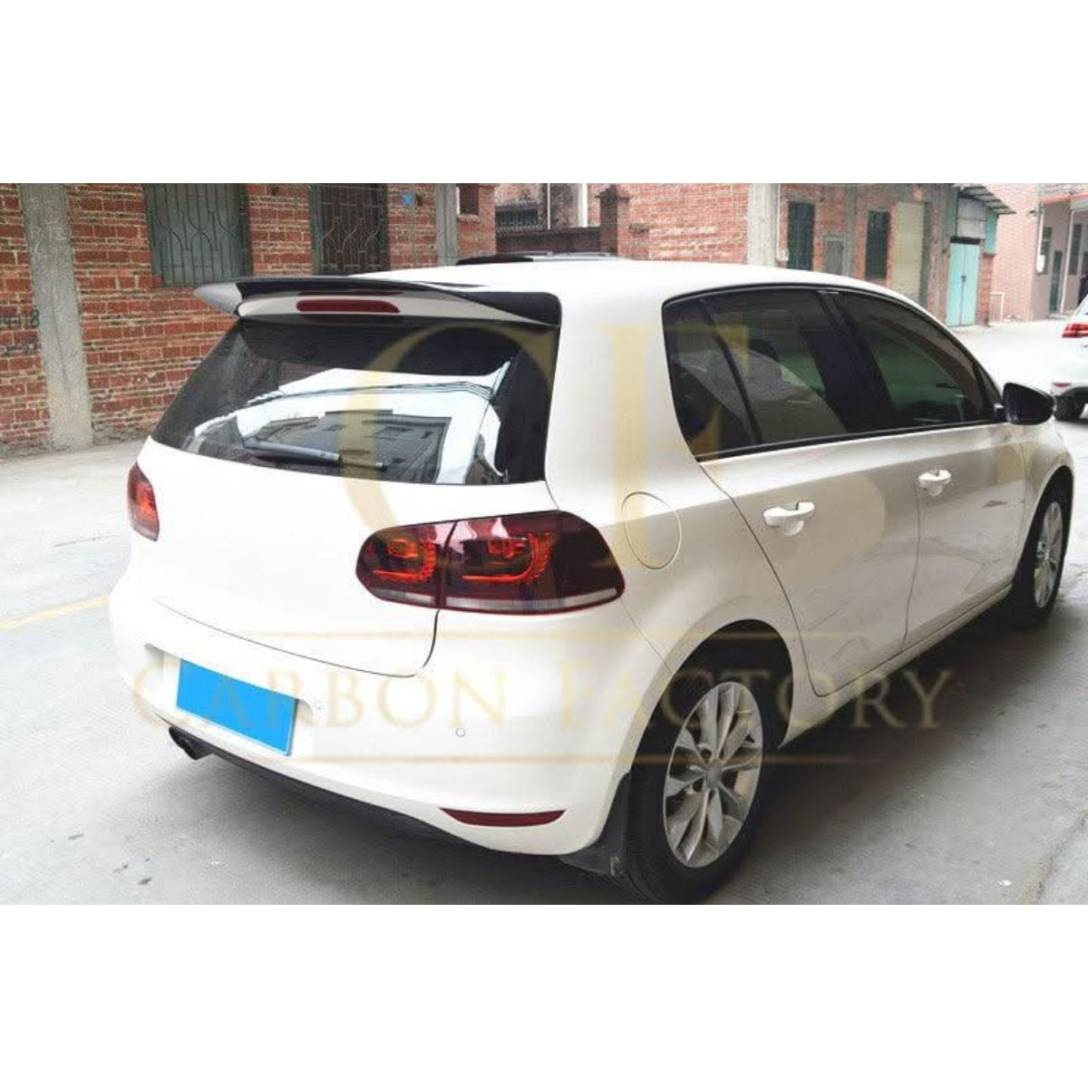 RZ Style Carbon Fibre Roof Spoiler for VW Golf MK6 08-13