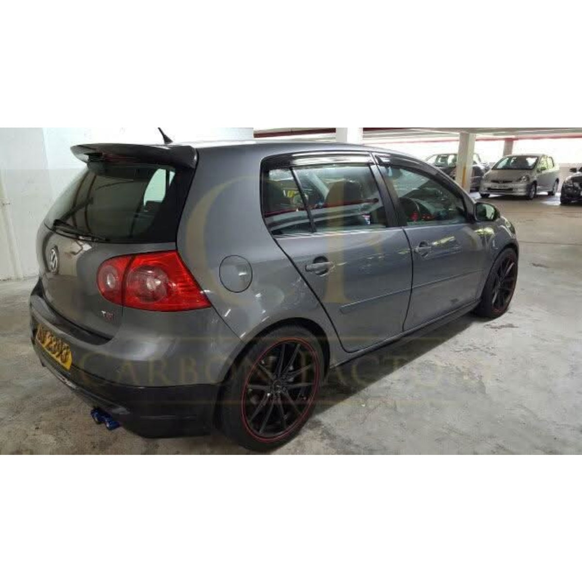 AB Style Carbon Fibre Roof Spoiler for VW Golf MK5 04-09 - Carbon Factory
