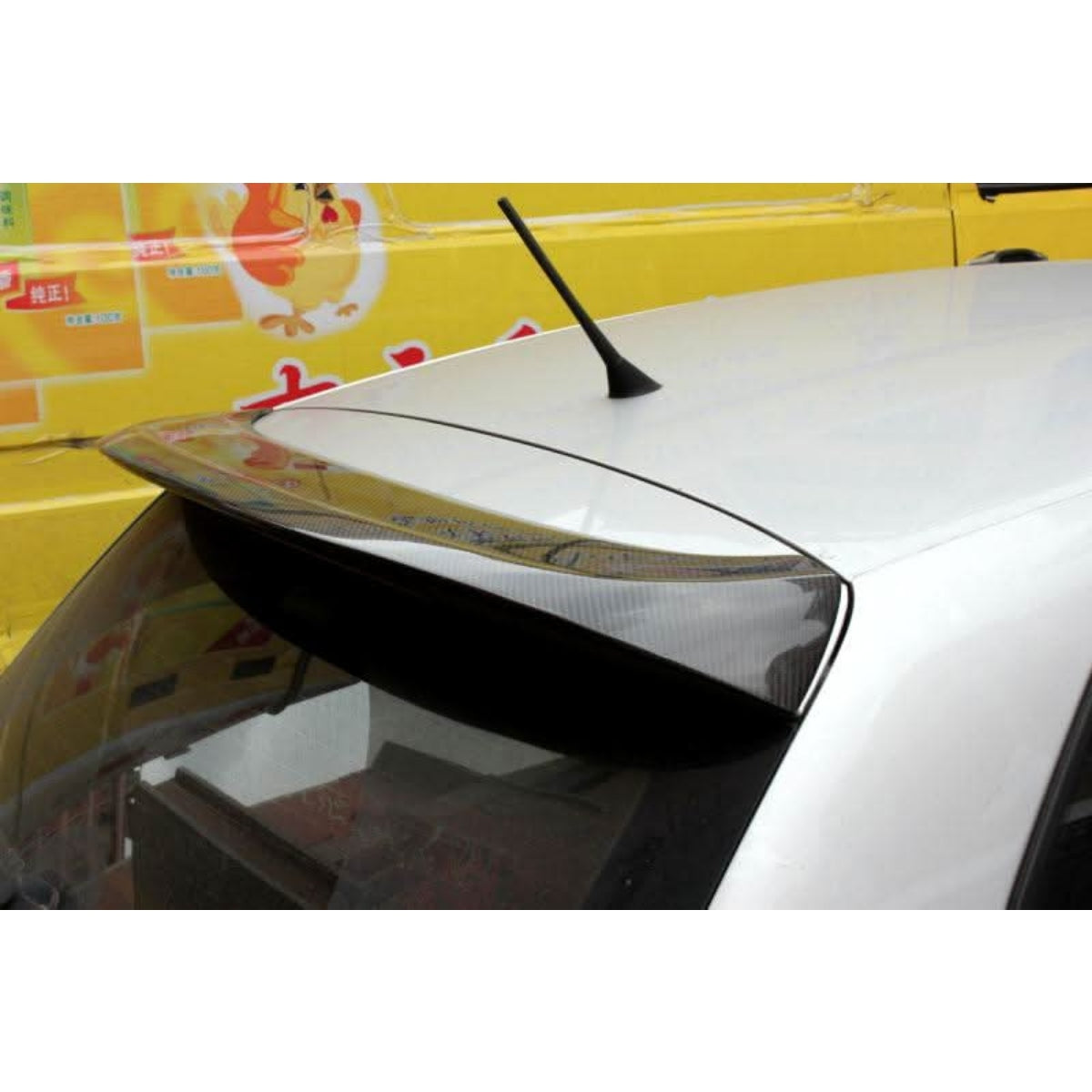 ABT Style Carbon Fibre Roof Spoiler for VW Polo MK5 11-16 - Carbon Factory