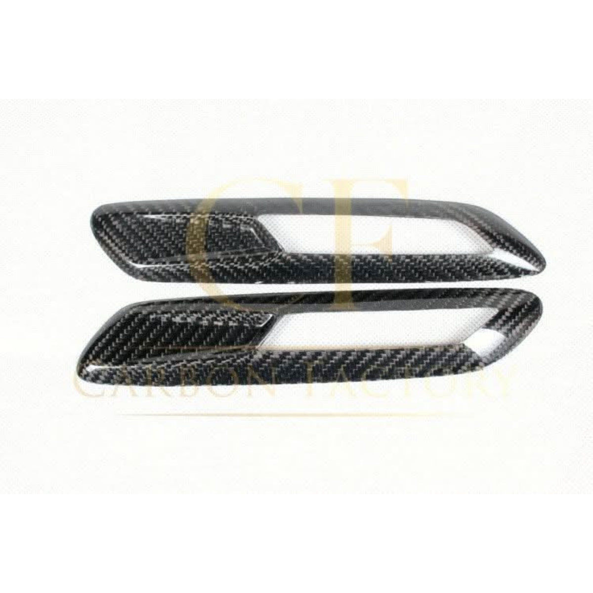 Carbon Fibre Side Vent Trims for BMW F10 5 Series 10-17 - Carbon Factory