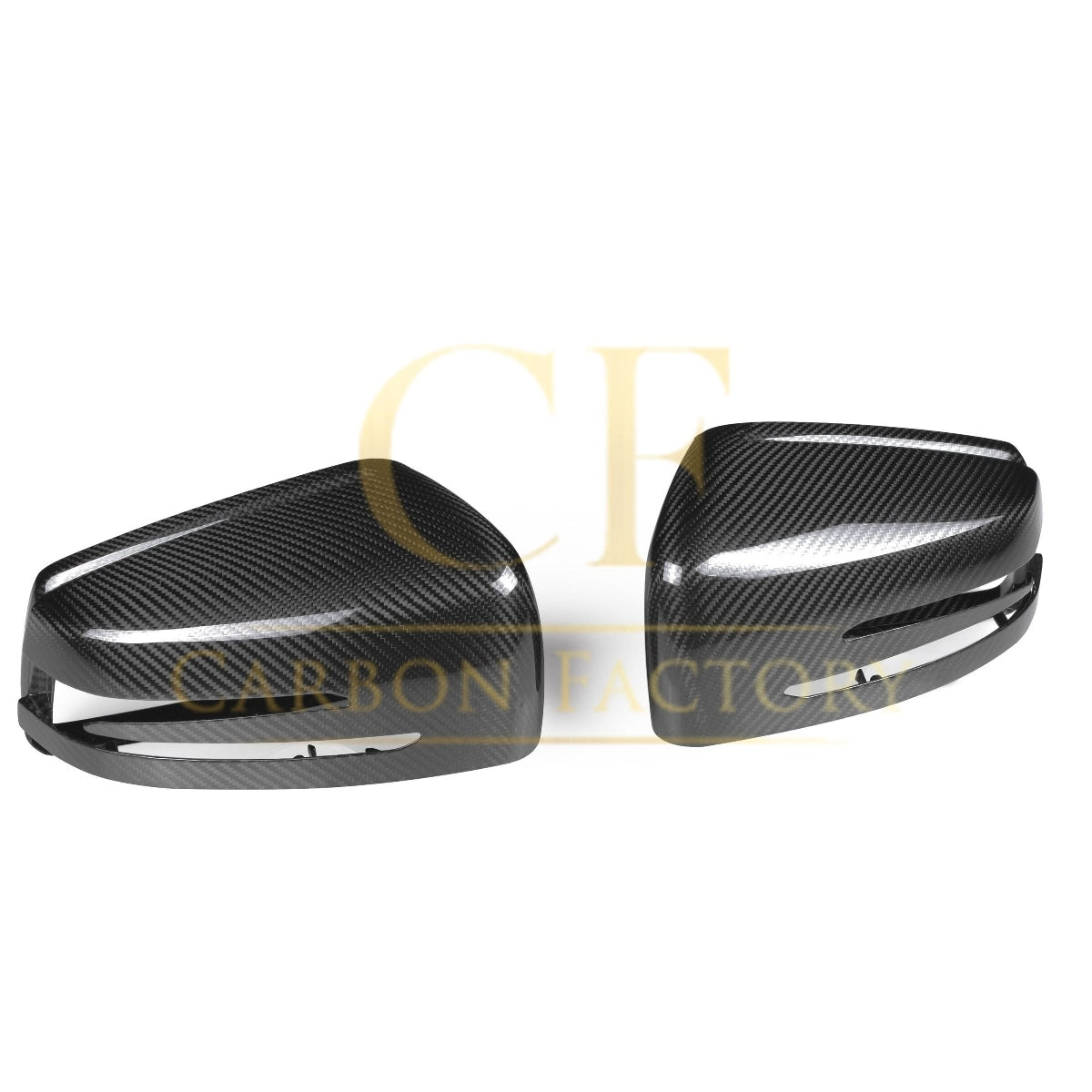 OEM Style Pre-Preg Carbon Fibre Replacement Mirror Covers for Mercedes Benz Universal - Carbon Factory