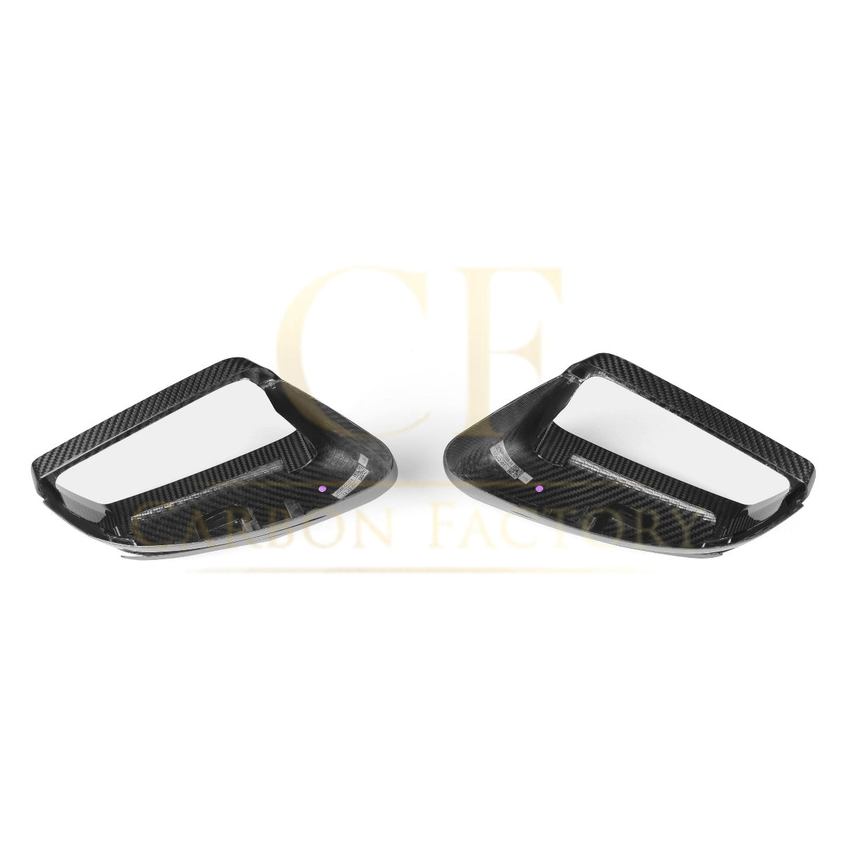 OEM Style Pre-Preg Carbon Fibre Replacement Mirror Covers for Mercedes Benz Universal - Carbon Factory