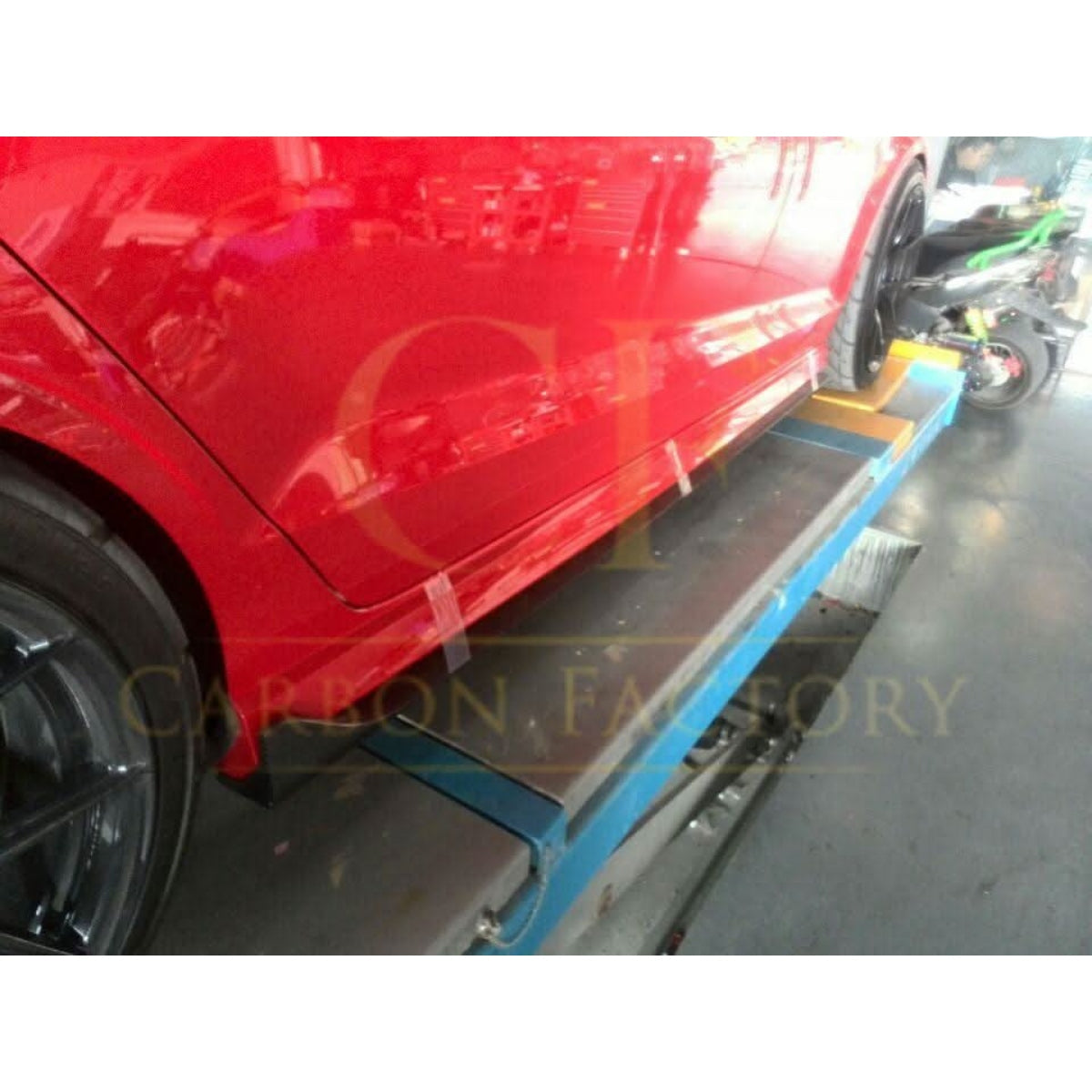 V Style Carbon Fibre Side Skirts for Audi S3 Saloon 13-19 - Carbon Factory