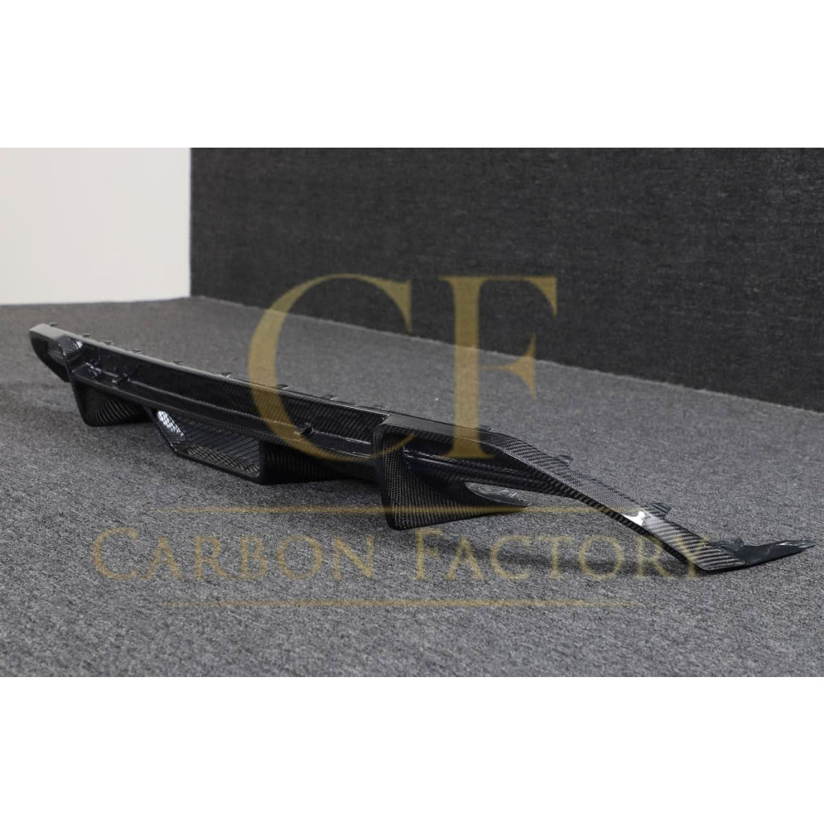 V Style Carbon Fibre Rear Diffuser for Audi S3 Saloon 21-Present - Carbon Factory