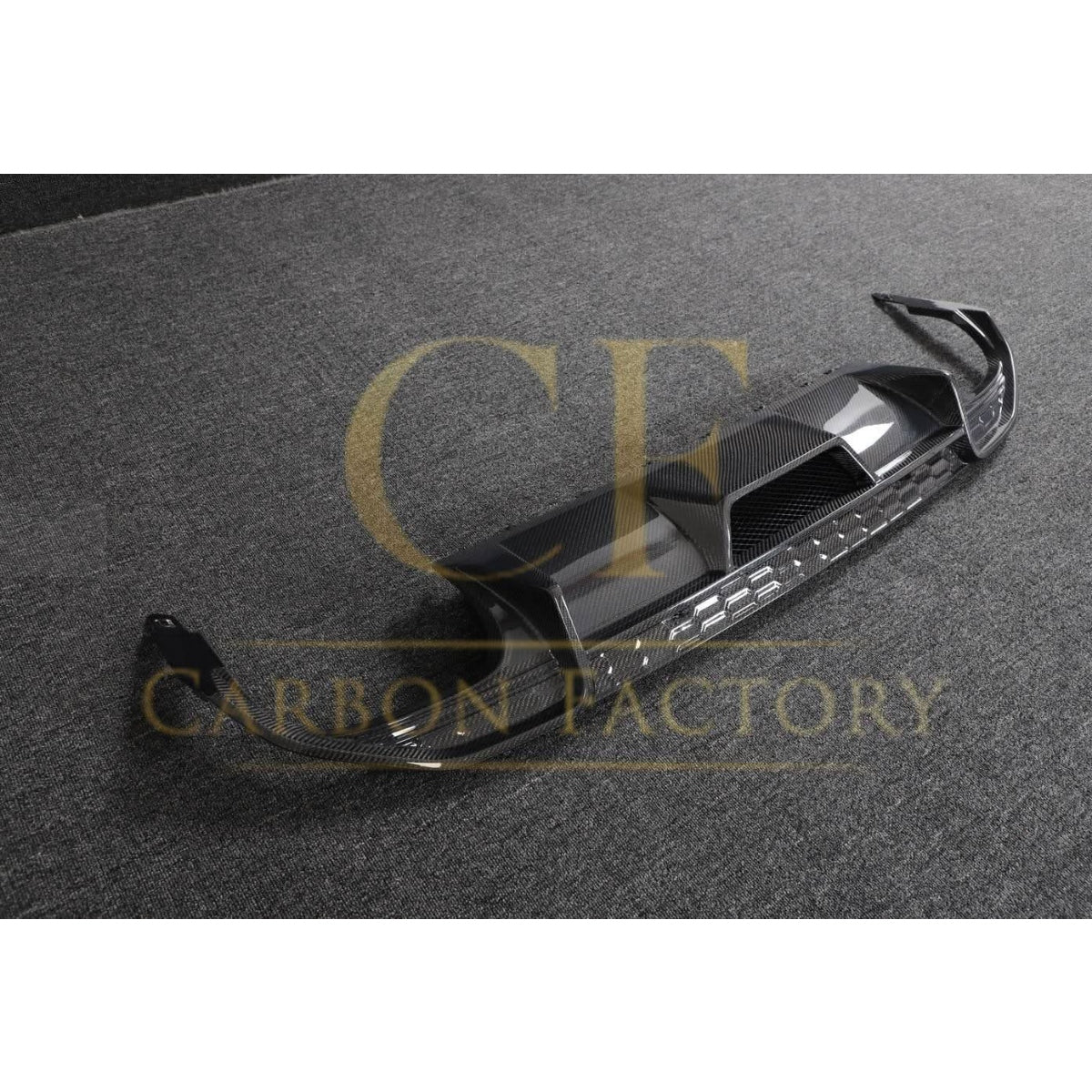 V Style Carbon Fibre Rear Diffuser for Audi S3 Saloon 21-Present - Carbon Factory