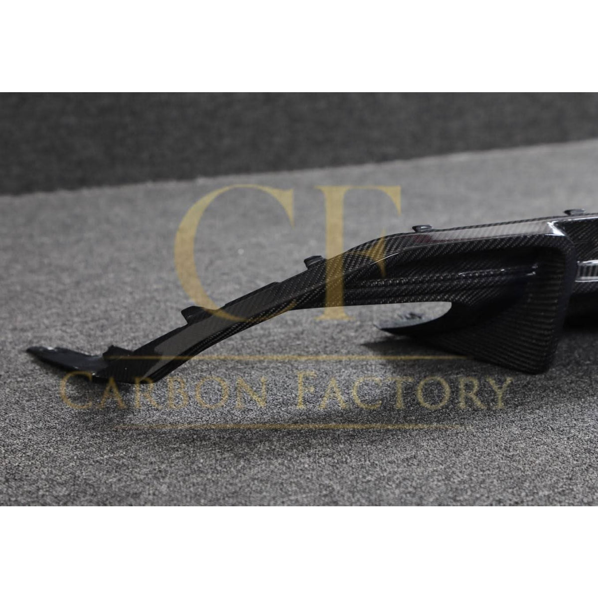 V Style Carbon Fibre Rear Diffuser for Audi S3 Saloon 21-Present - Carbon Factory