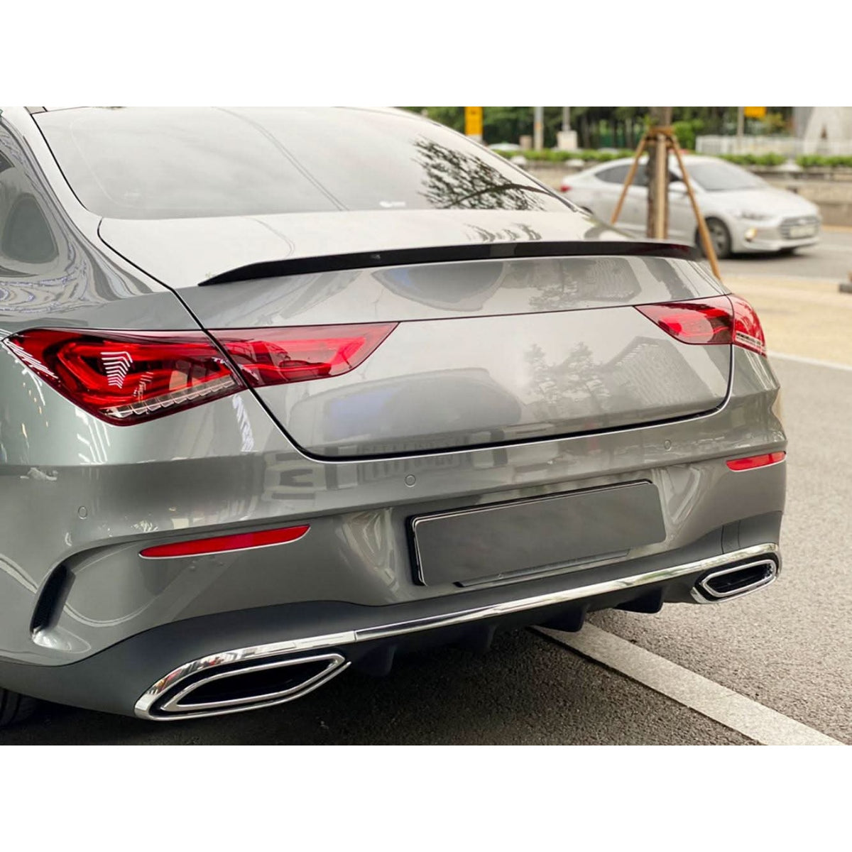 AMG Style Carbon Fibre Boot Spoiler for Mercedes Benz W118 CLA 20-Present - Carbon Factory