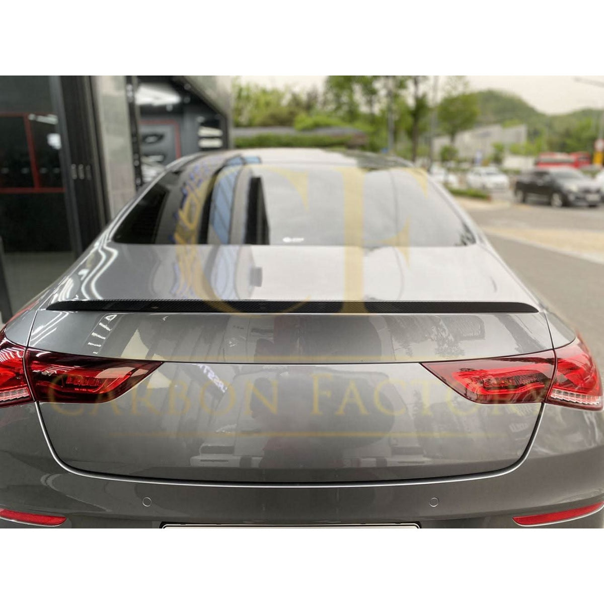 AMG Style Carbon Fibre Boot Spoiler for Mercedes Benz W118 CLA 20-Present - Carbon Factory