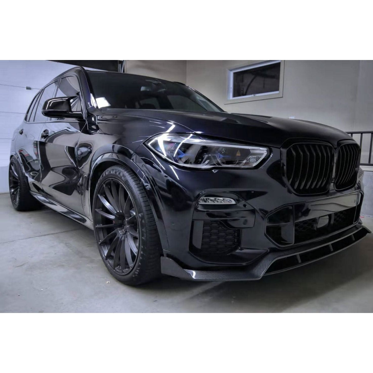 MP Style Carbon Fibre Front Splitter for BMW G05 X5 18-22 - Carbon Factory