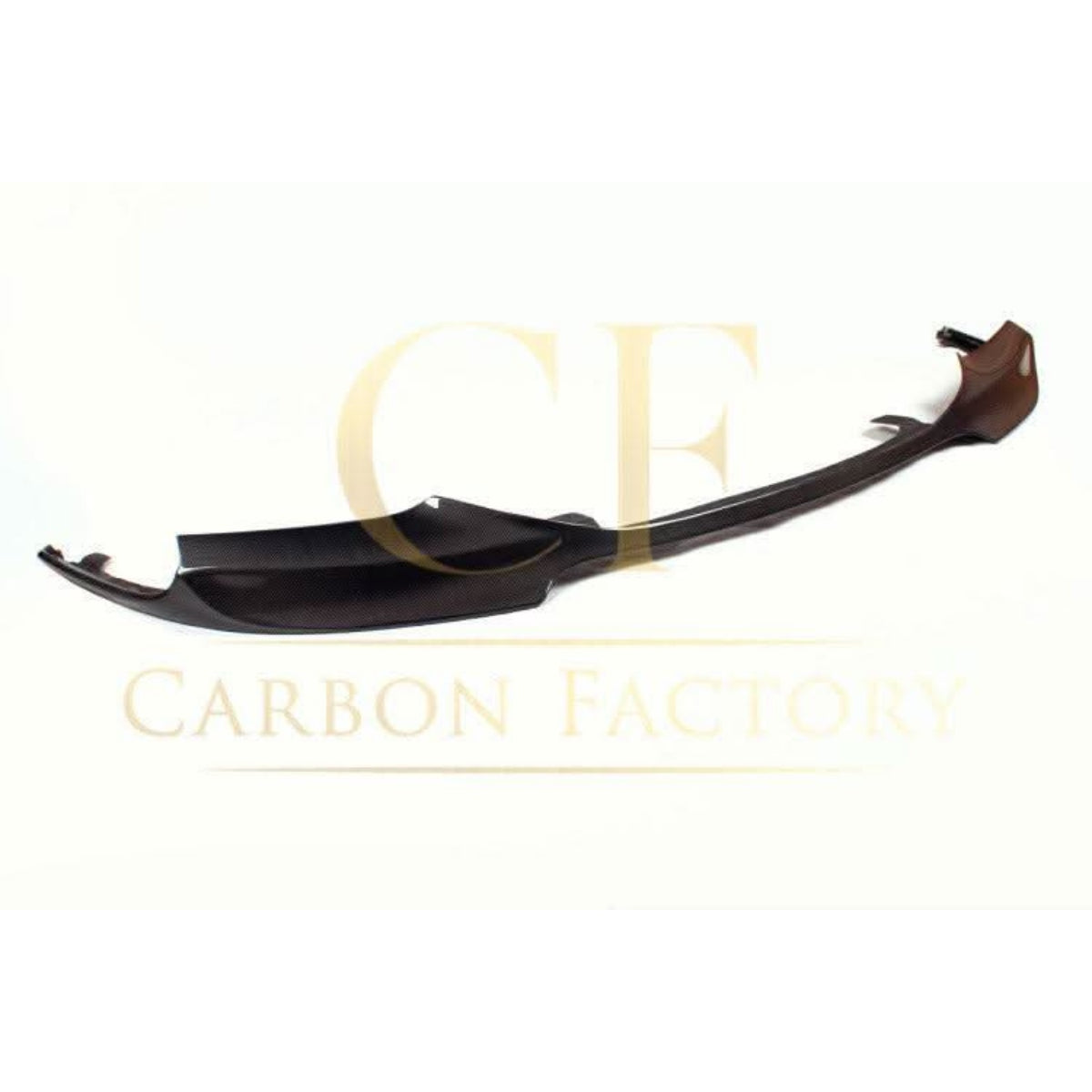 V Style Carbon Fibre Front Splitter for BMW F10 5 Series 10-17 - Carbon Factory