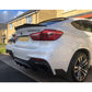 MP Style Carbon Fibre Rear Diffuser for BMW F16 X6 14-18