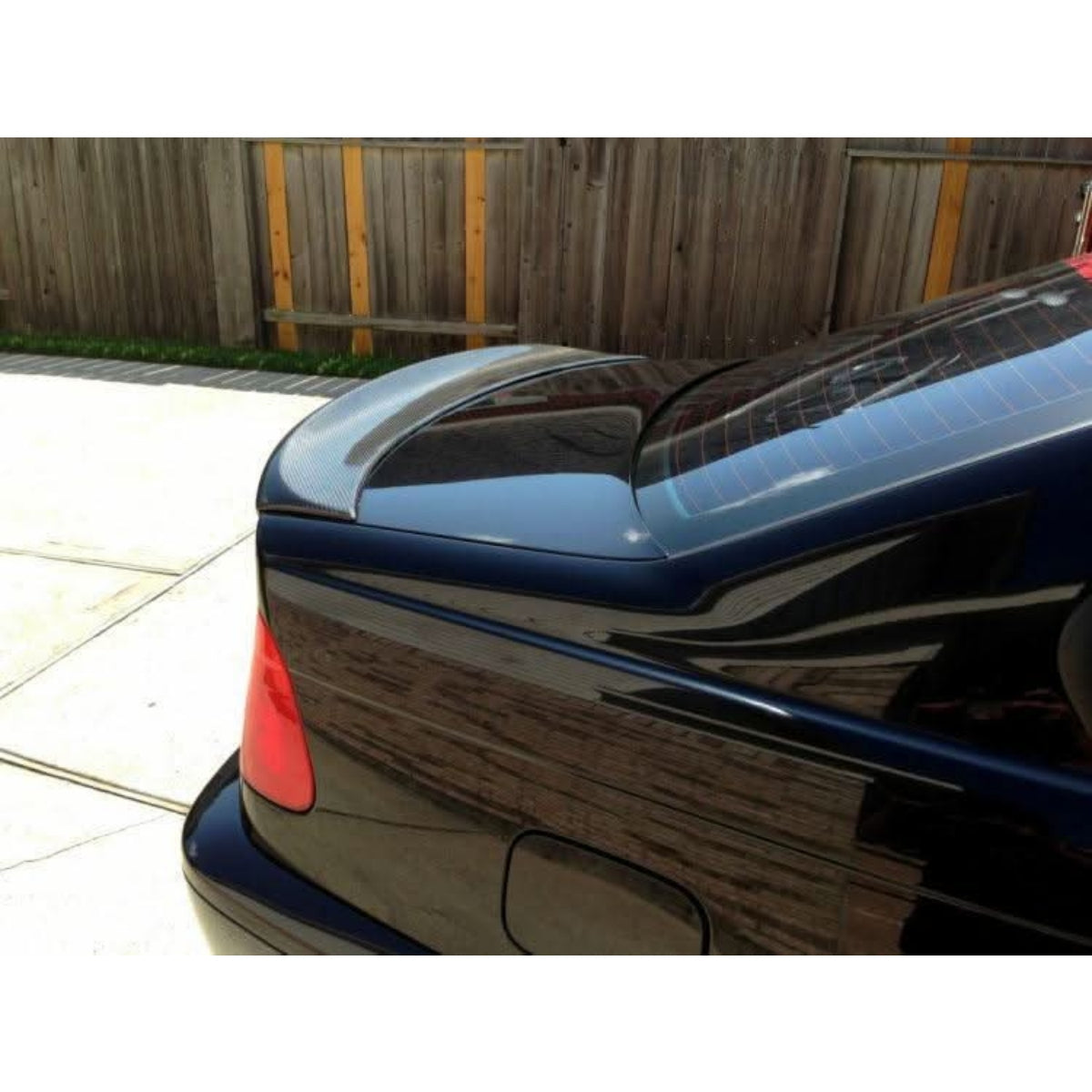 CS Style Carbon Fibre Boot Spoiler for BMW E46 3 Series 96-05 - Carbon Factory