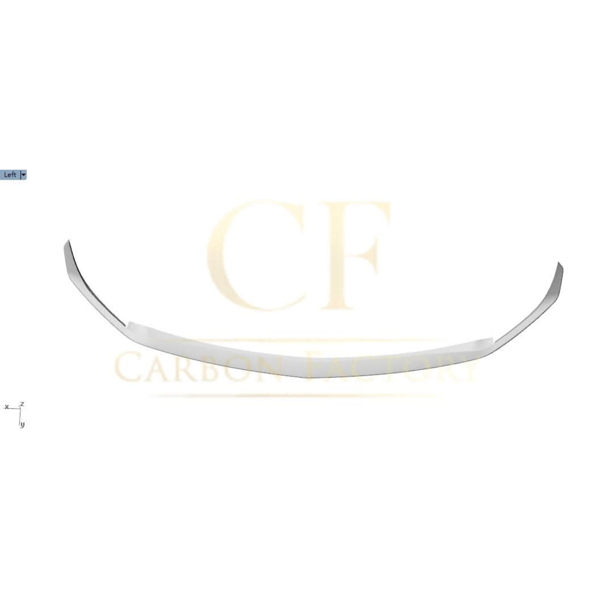 AMG Style Carbon Fibre Front Splitter for Mercedes Benz H247 GLA 20-Present - Carbon Factory