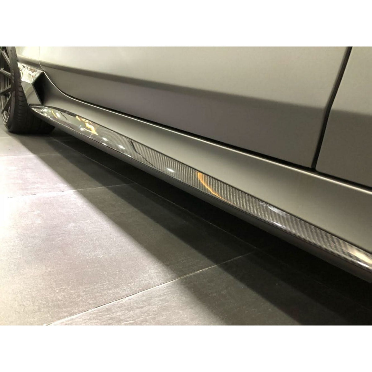 Carbon Fibre Side Skirts for Mercedes Benz W222 S Class Coupe 14-17 - Carbon Factory