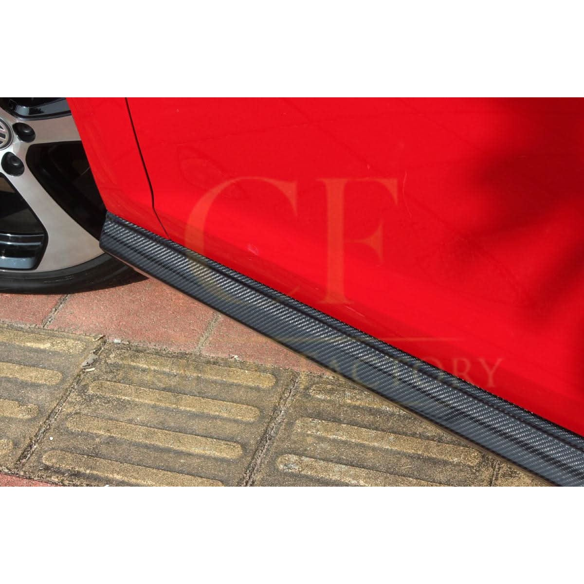 OT Style Carbon Fibre Side Skirts for VW Golf MK7 GTI 14-17 - Carbon Factory