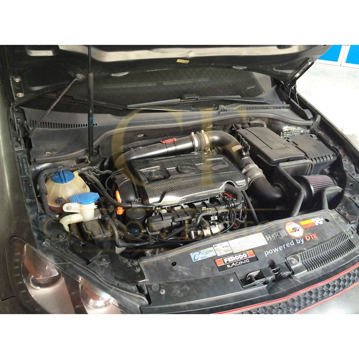 Scirocco Style Carbon Fibre Engine Cover for VW Golf MK6 GTI 08-13 - Carbon Factory