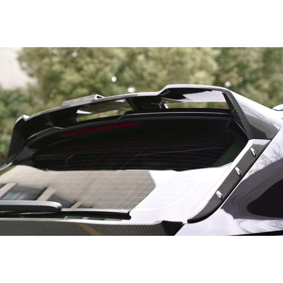 Pre-Preg Carbon Fibre Roof Spoiler for Audi C8 RS6 19-24 - Carbon Factory
