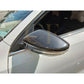 Scirocco Style Carbon Fibre Replacement Mirror Covers for VW Passat B7 10-14