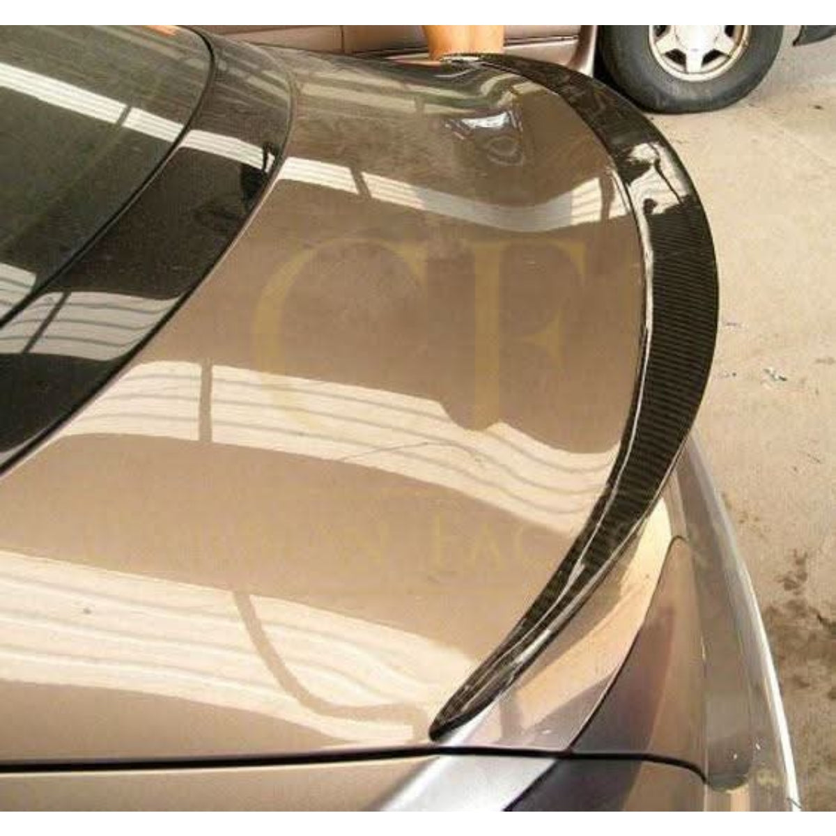 V Style Carbon Fibre Boot Spoiler for VW Passat CC B6 05-10 - Carbon Factory